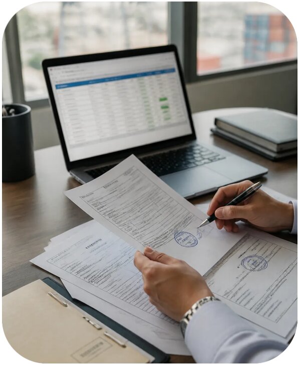 Сопровождение экспортных документов по цене от 7707 р. | Фиалан-Кмш